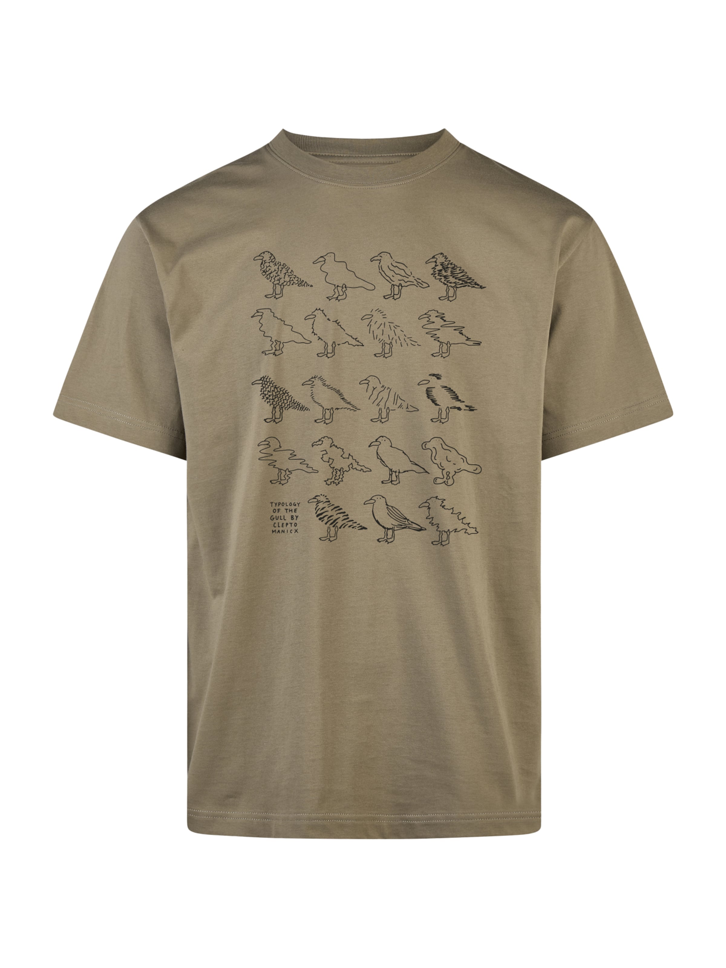 Cleptomanicx Särk 'Typologist', värv pruun: eest vaates