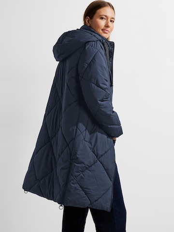 CECIL Zimní kabát – modrá