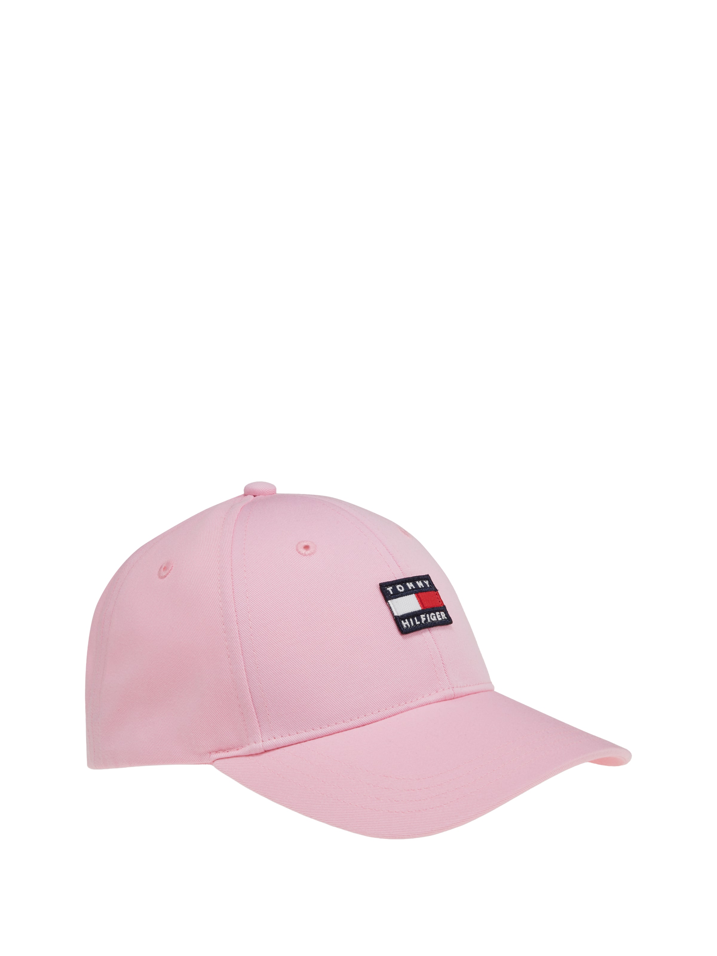 TOMMY HILFIGER Hat 'HERITAGE' in Pink: front