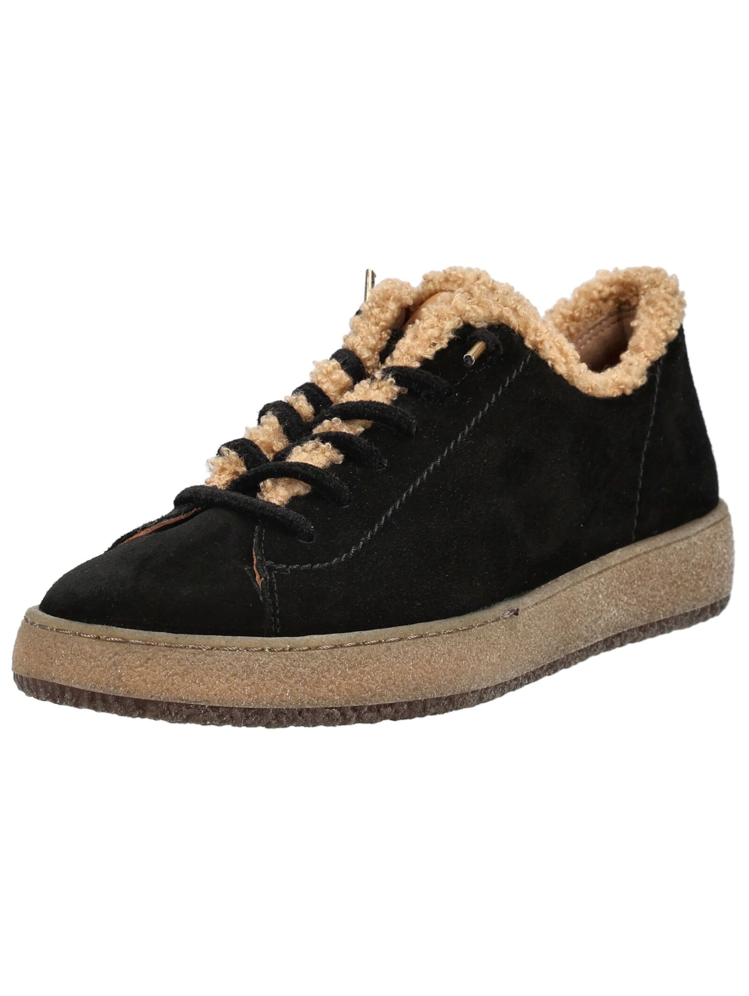 Paul Green Sneakers in Black: front