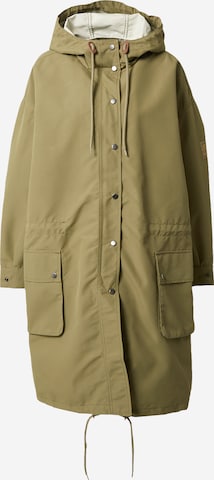 LEVI'S ® Prehodna jakna 'Rain Jacket' | zelena barva: sprednja stran