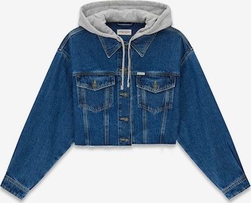 mėlyna GUESS JEANS Demisezoninė striukė: priekis