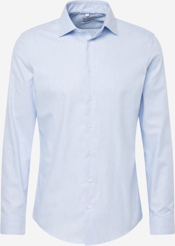 Coupe slim Chemise 'New Kent' SEIDENSTICKER en bleu : devant