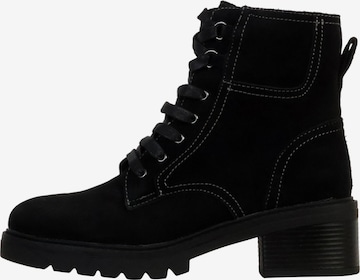 Boots 'Alénoa-Lederstiefeletten' The Divine Factory en noir : devant