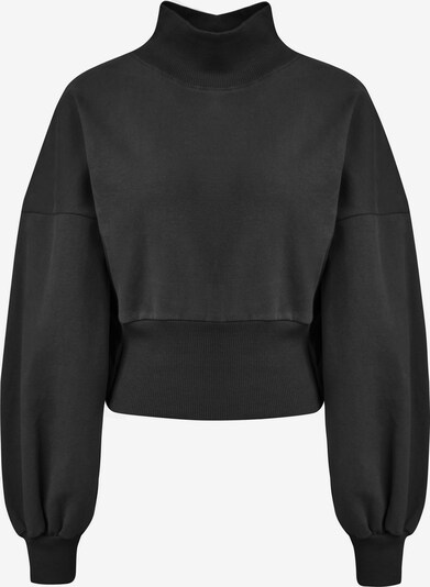 Cotton Candy Sweatshirt 'YAKIRA' in schwarz, Produktansicht