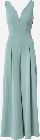 WAL G. Jumpsuit 'JACKIE' in Groen: voorkant