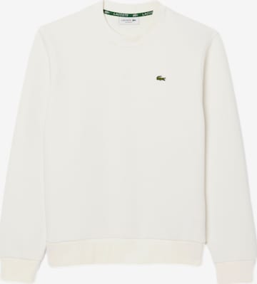 Sweat-shirt LACOSTE en blanc : devant