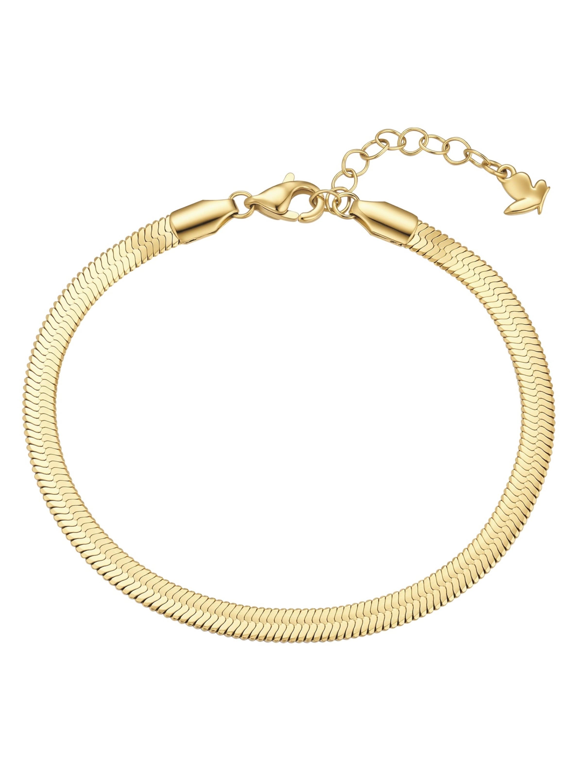 Glanzstücke München Bracelet en One Size en jaune d'or, Vue avec produit