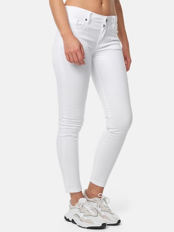 Skinny Jean 'F112' Tazzio en blanc