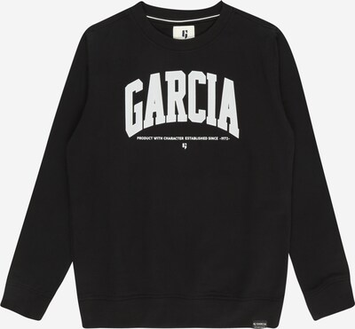 GARCIA Sweatshirt in Black / White, Item view
