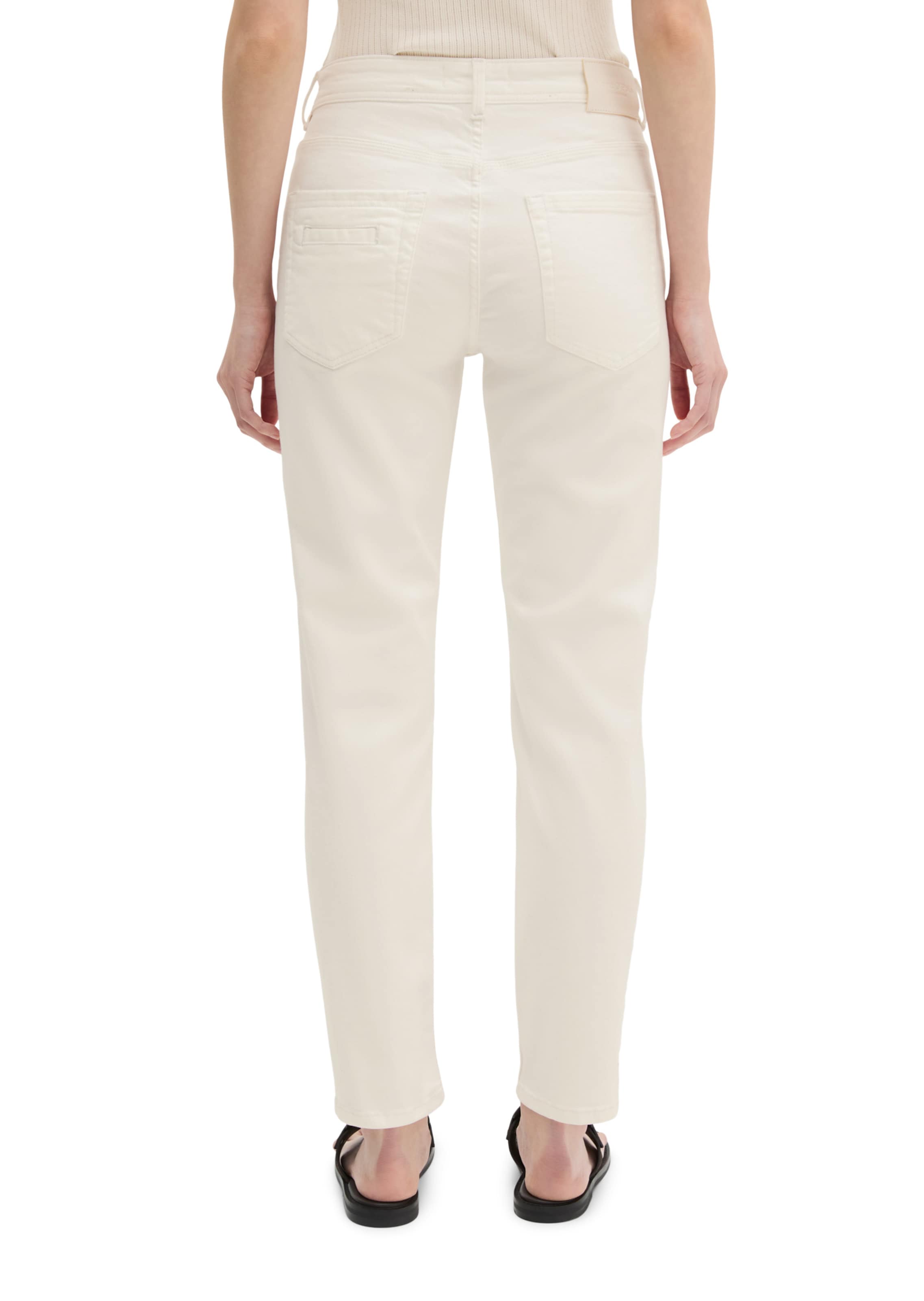 Marc O'Polo Loosefit Jeans 'Theda' in Weiß
