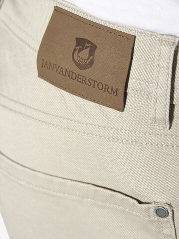 Loosefit Pantalon ' Bronker ' Jan Vanderstorm en blanc