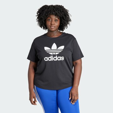 ADIDAS ORIGINALS Funktionsshirt in Schwarz: predná strana