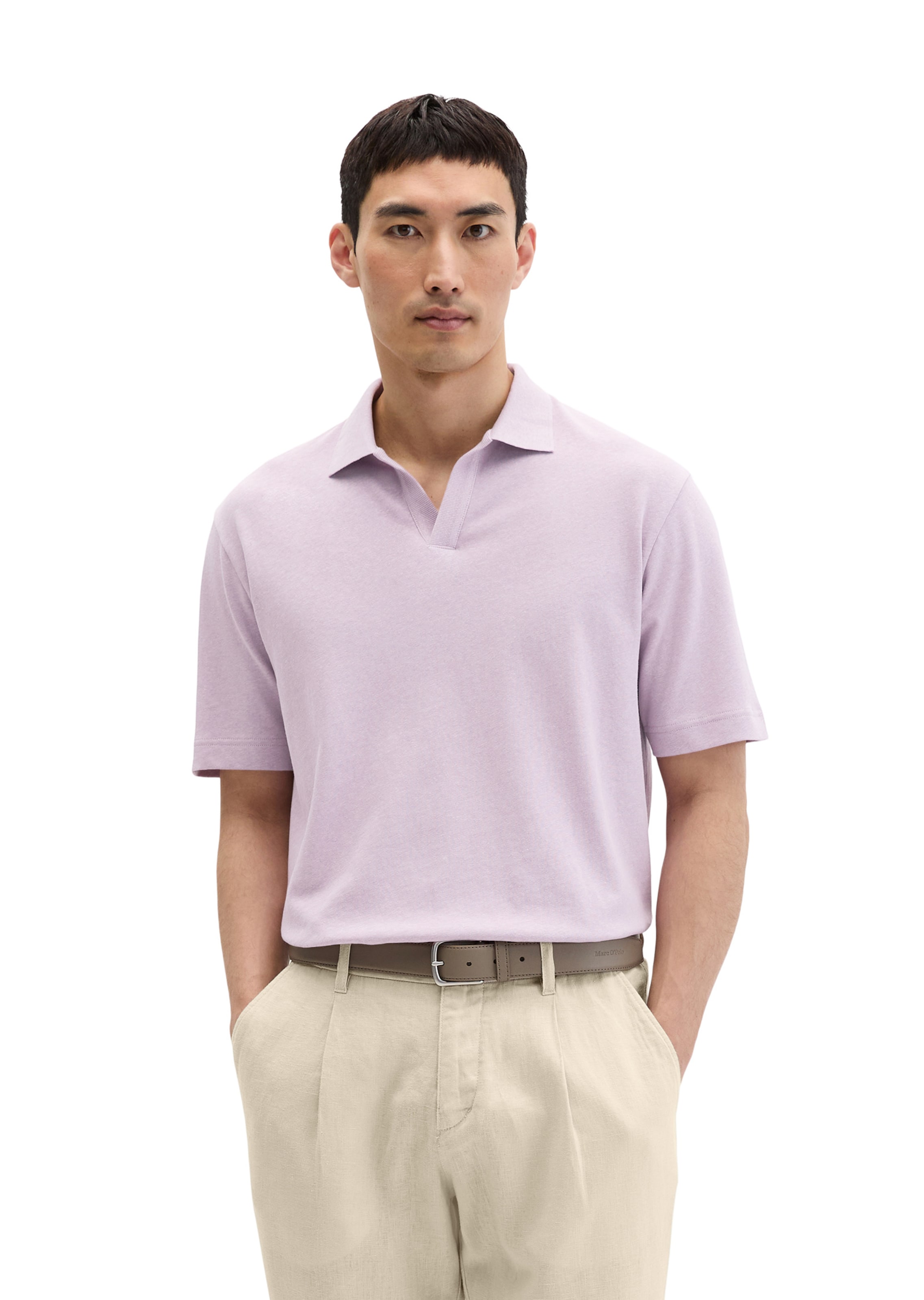 Marc O'Polo Shirt in Purple: front