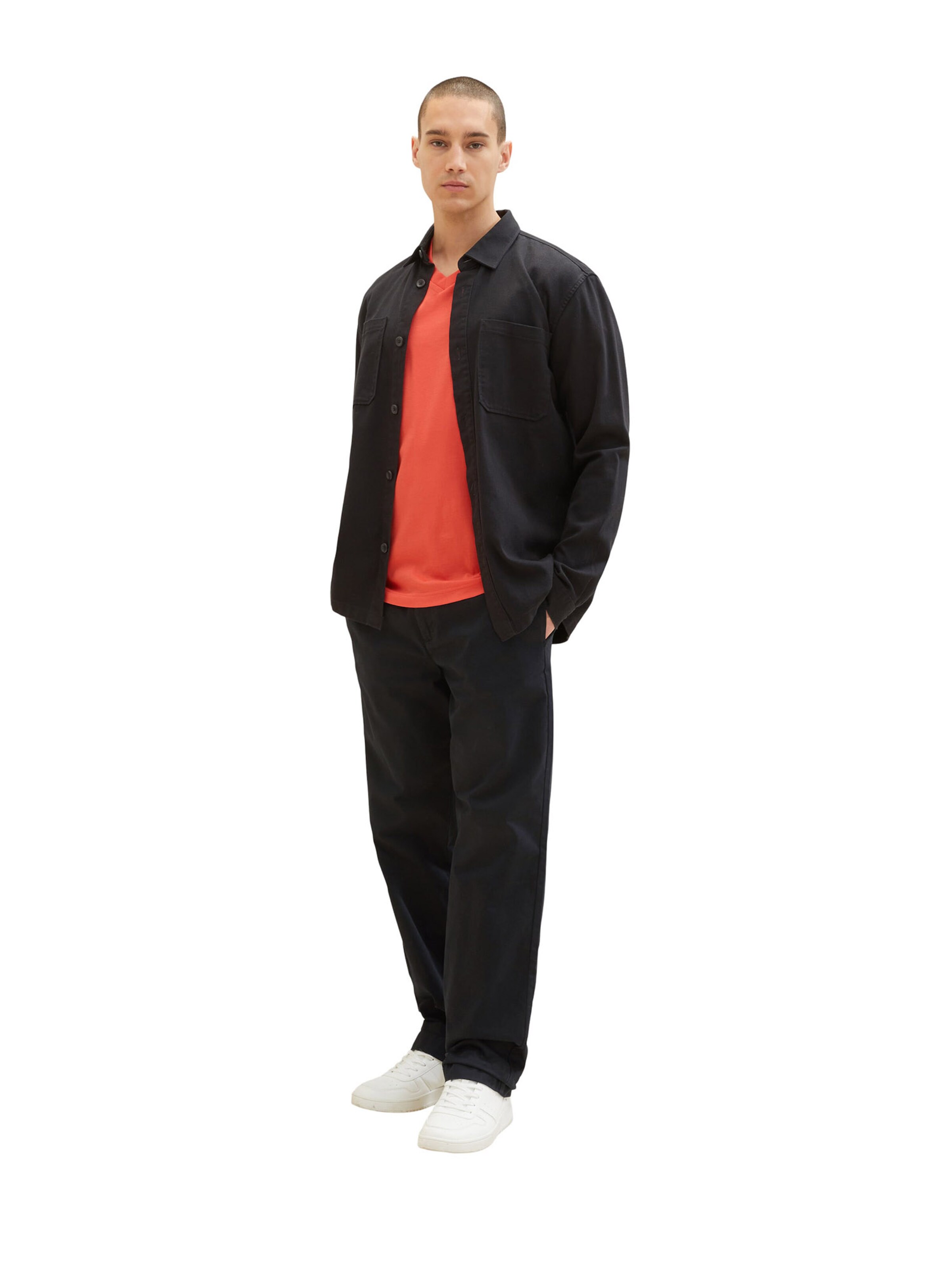 TOM TAILOR DENIM Shirt in Red