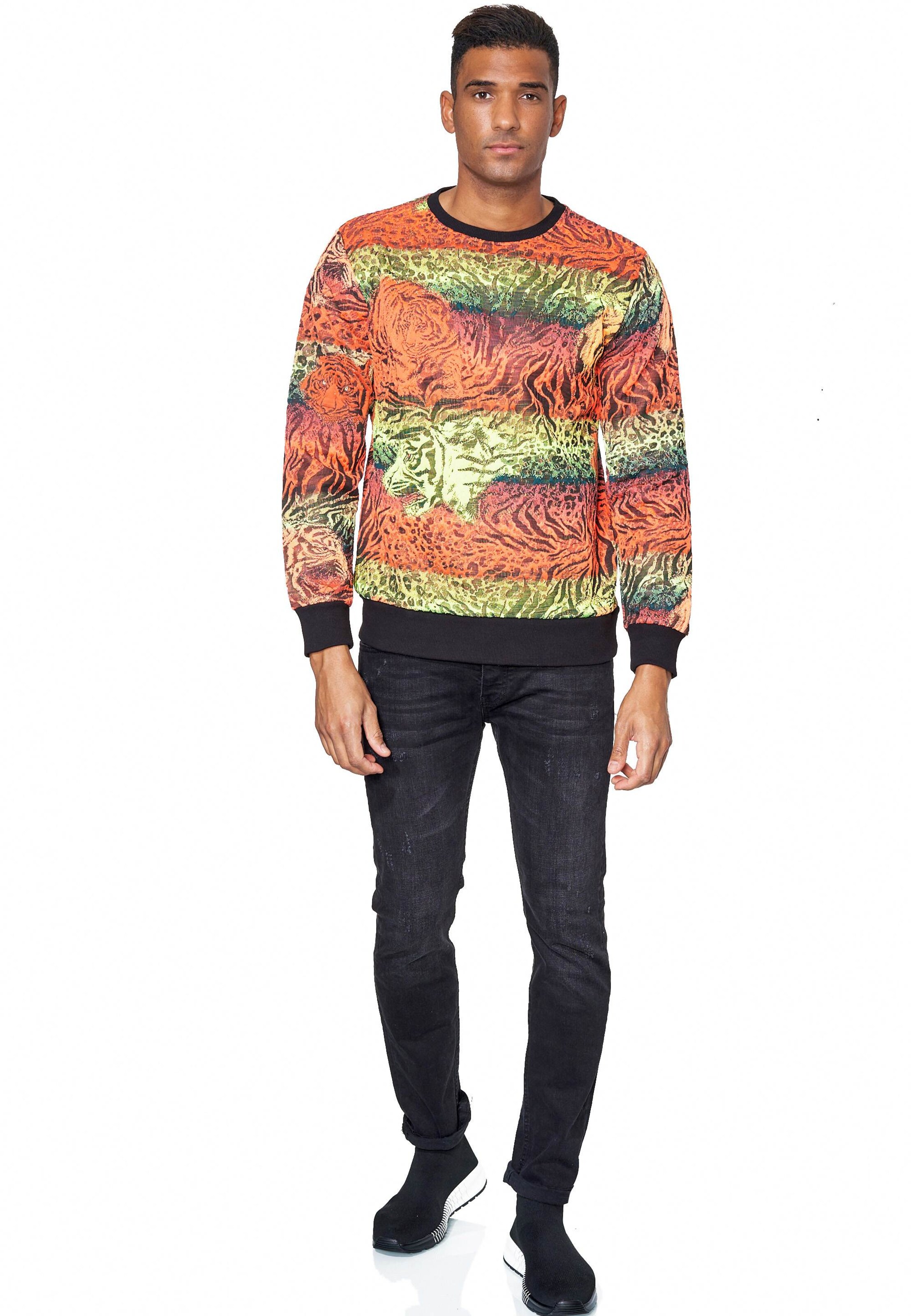 Rusty Neal Sweatshirt in Orange