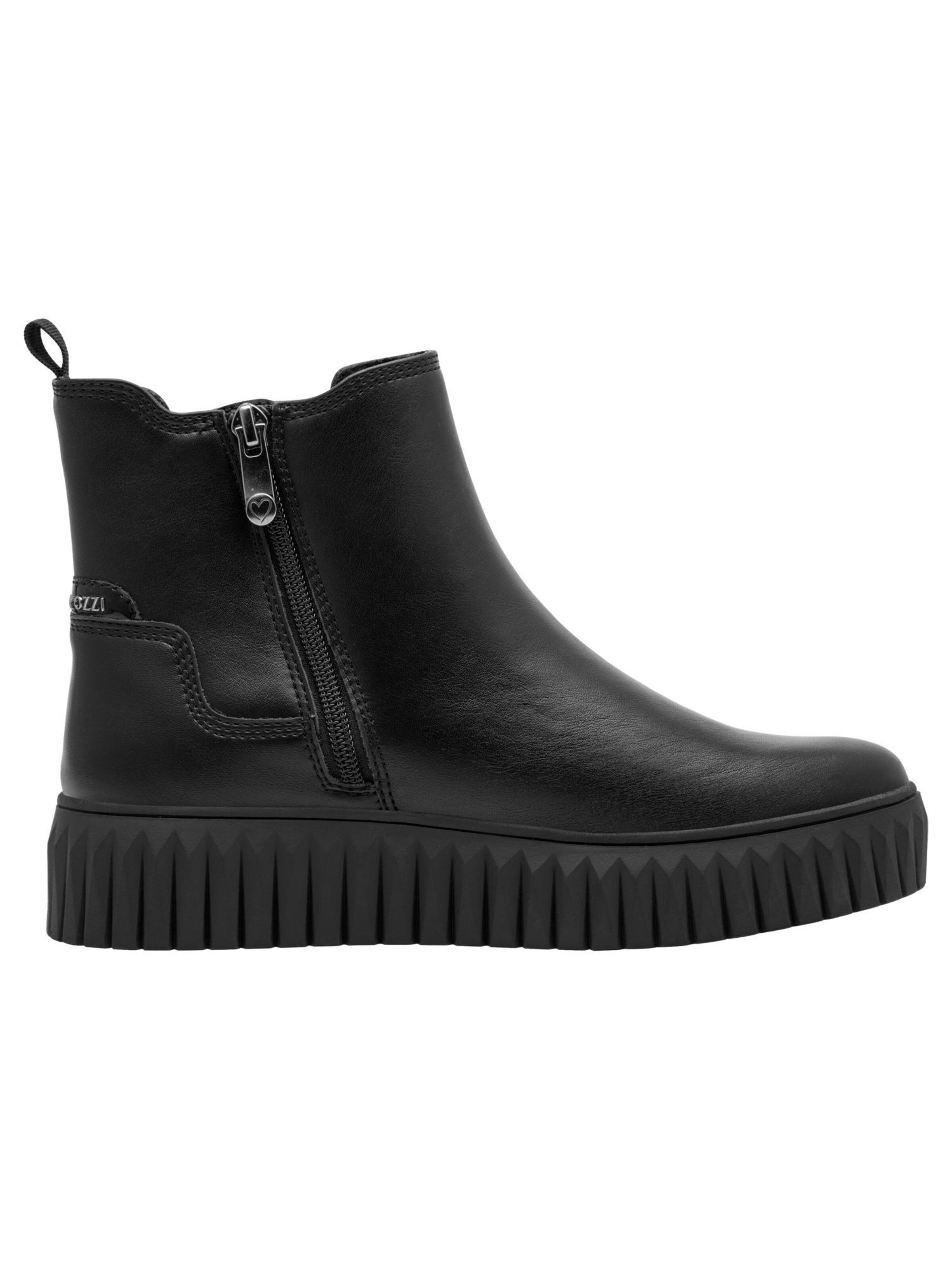 MARCO TOZZI Chelsea boots in Black
