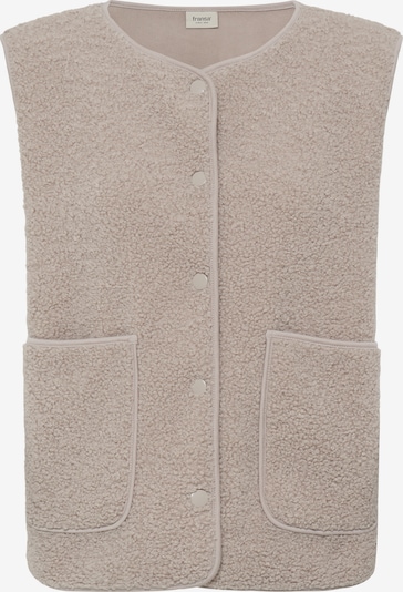 Fransa Weste in L in beige, Produktansicht