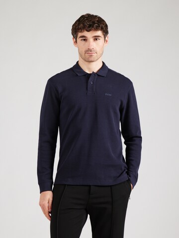 BOSS Bluser & t-shirts 'Petempestolong' i blå: forside