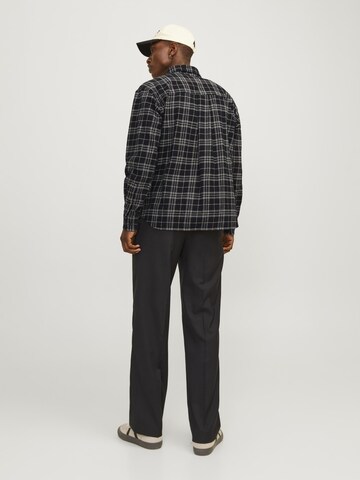 JACK & JONES Regular fit Button Up Shirt in Black