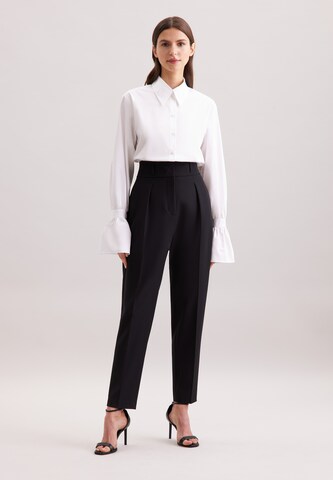 SEIDENSTICKER Blouse 'Schwarze Rose' in Wit