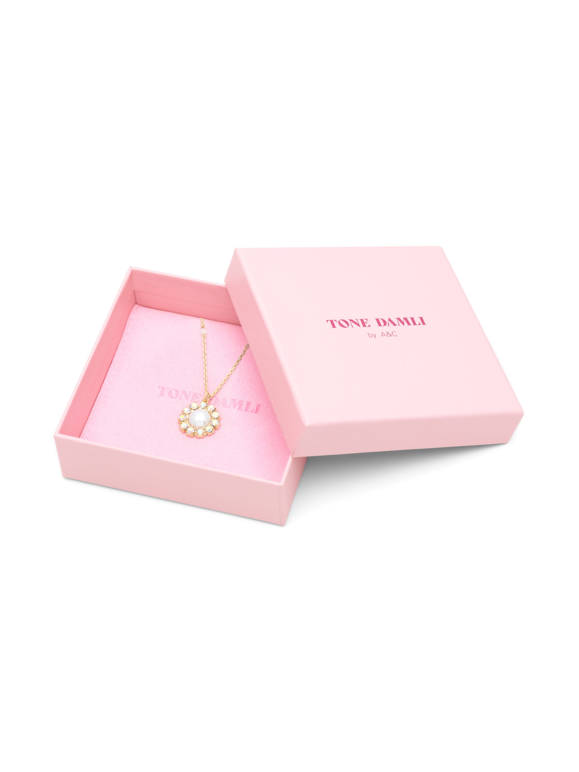 A&C Oslo – Nordic Design Jewellery Ketting 'Tone Damli - Highlights - AB' in Goud