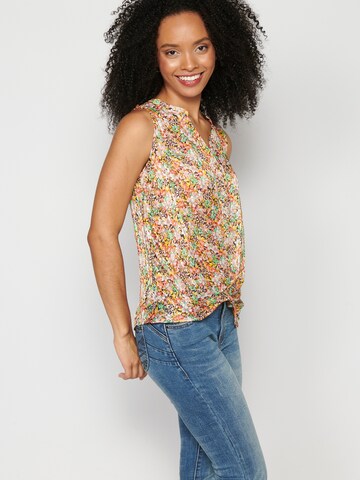 KOROSHI Blouse in Zwart