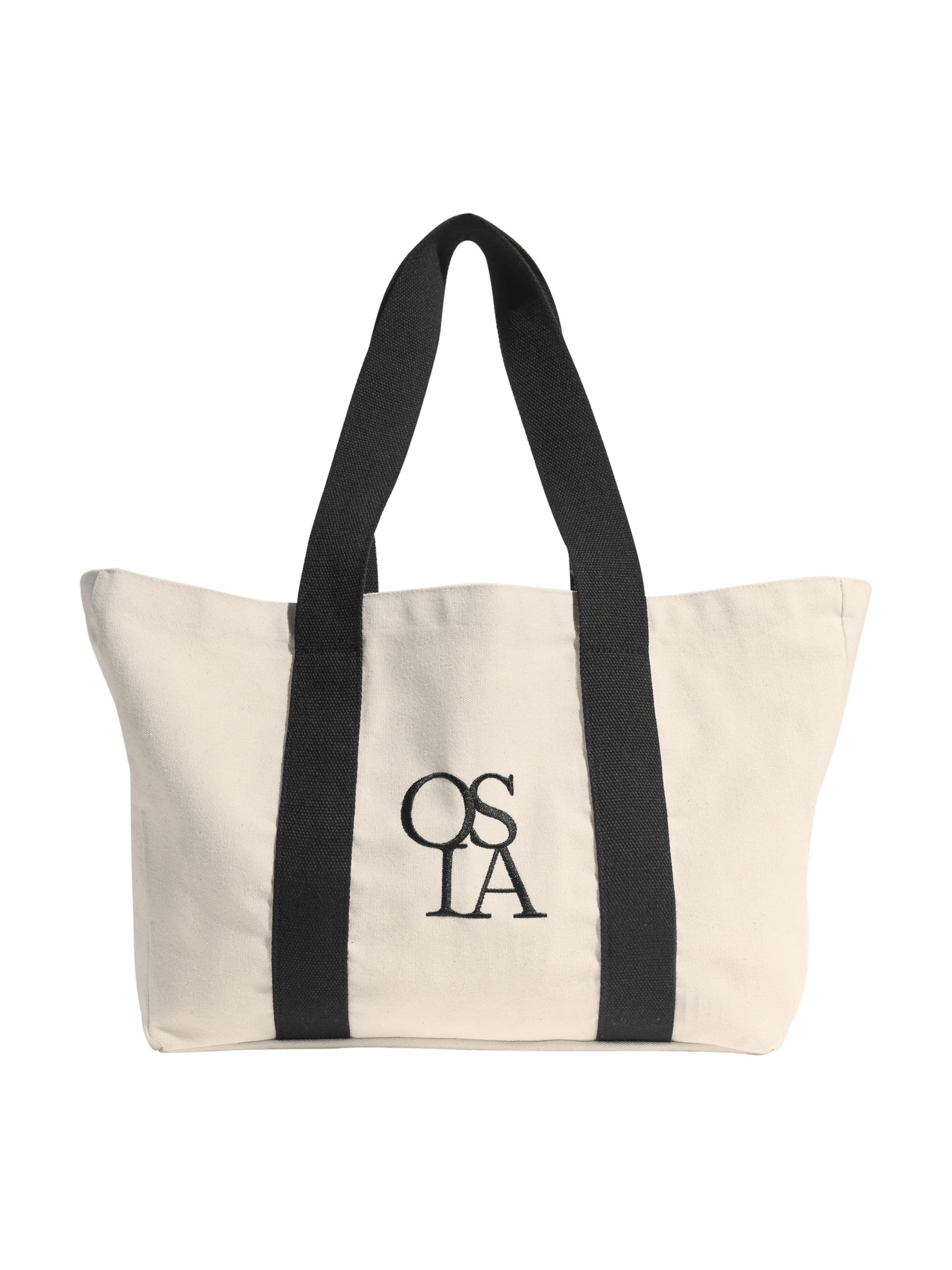 Osia Shopper in Beige: front