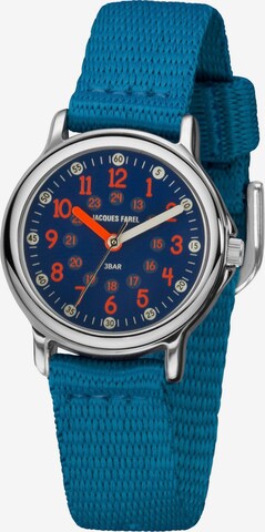 Jacques Farel Analog Watch in Blue: front