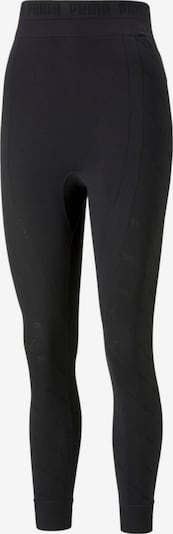 Pantaloni sport PUMA pe negru, Vizualizare produs