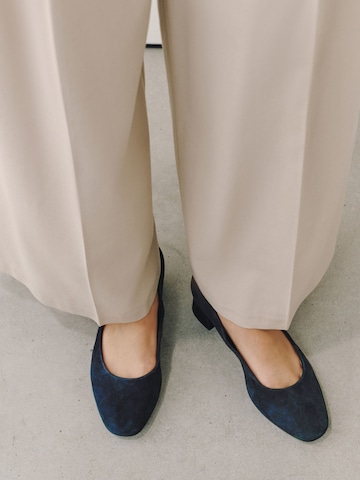 Next - Zapatos con plataforma en azul