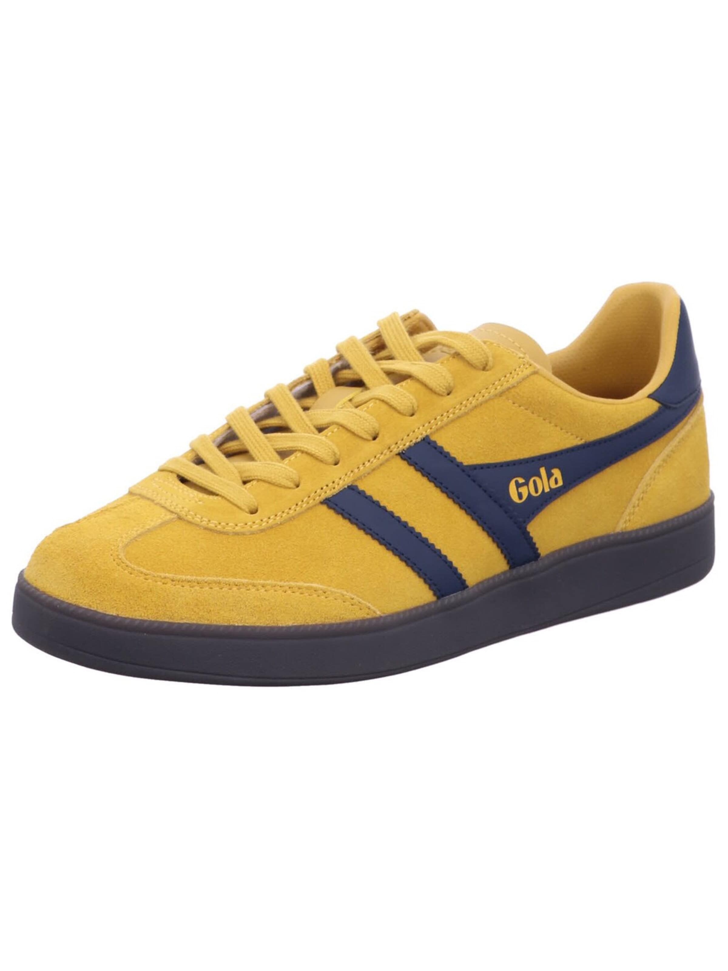 Gola Platform trainers in Yellow: front