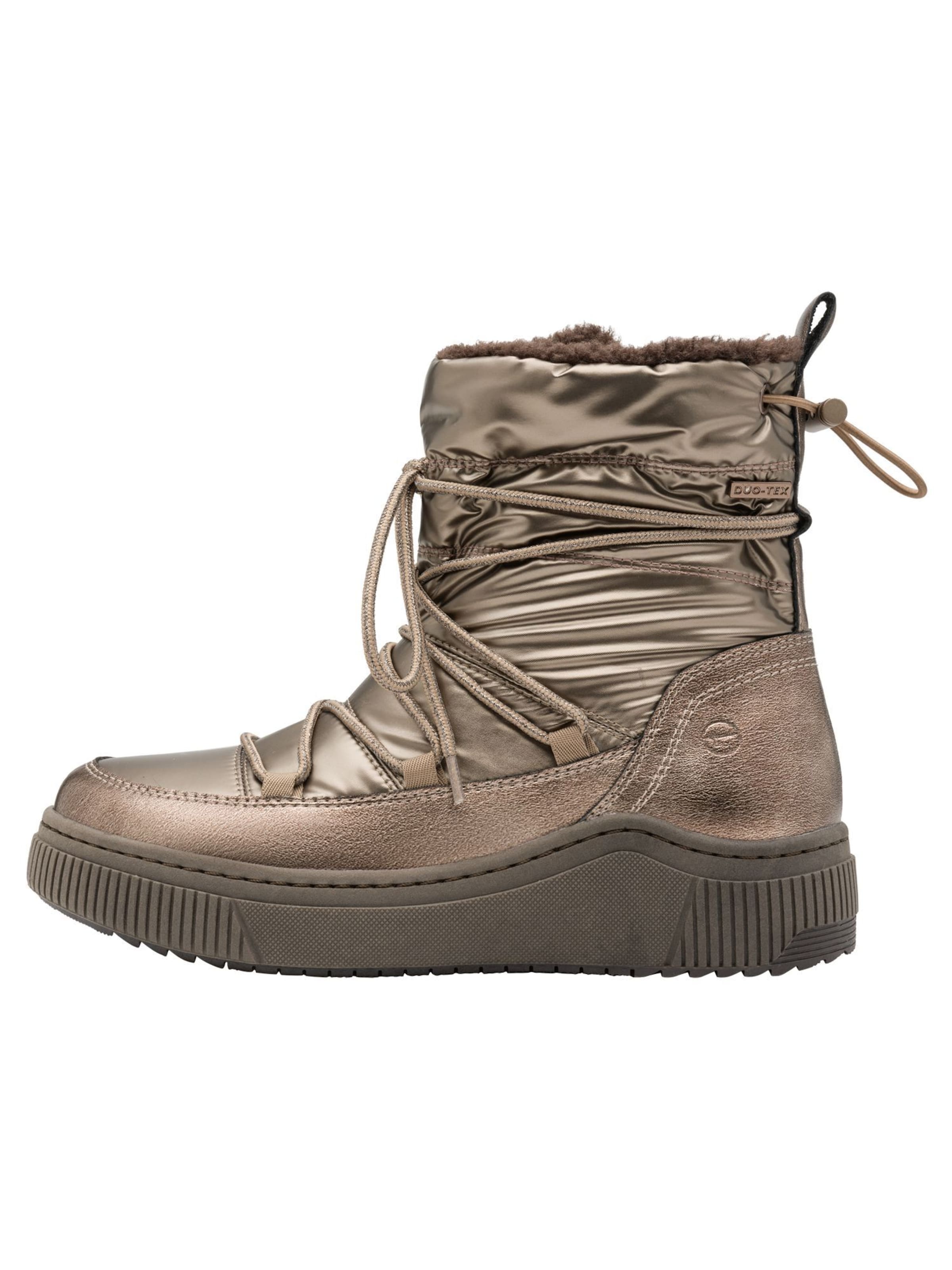 Tamaris Snow Boots in Gold