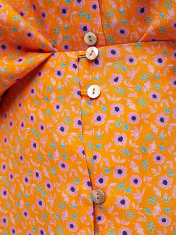 Camicia da donna di OBJECT in arancione
