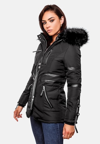 NAVAHOO Winter jacket 'Moon' in Black