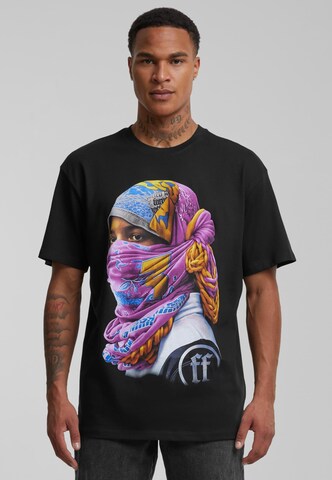 Maglietta di Forgotten Faces in nero: frontale