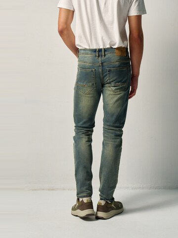 KOROSHI regular Jeans i blå