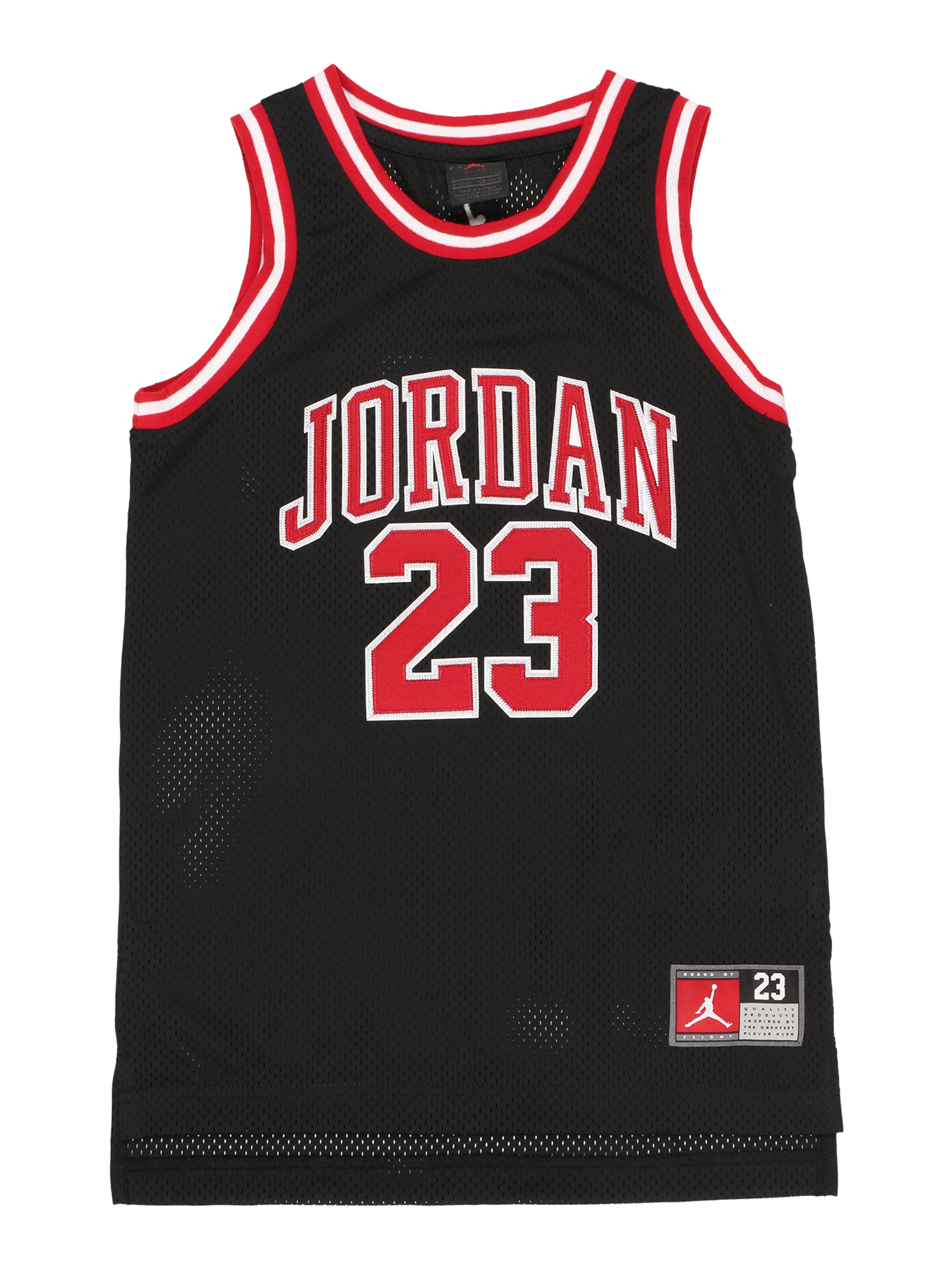 Jordan Shirt in Zwart: voorkant