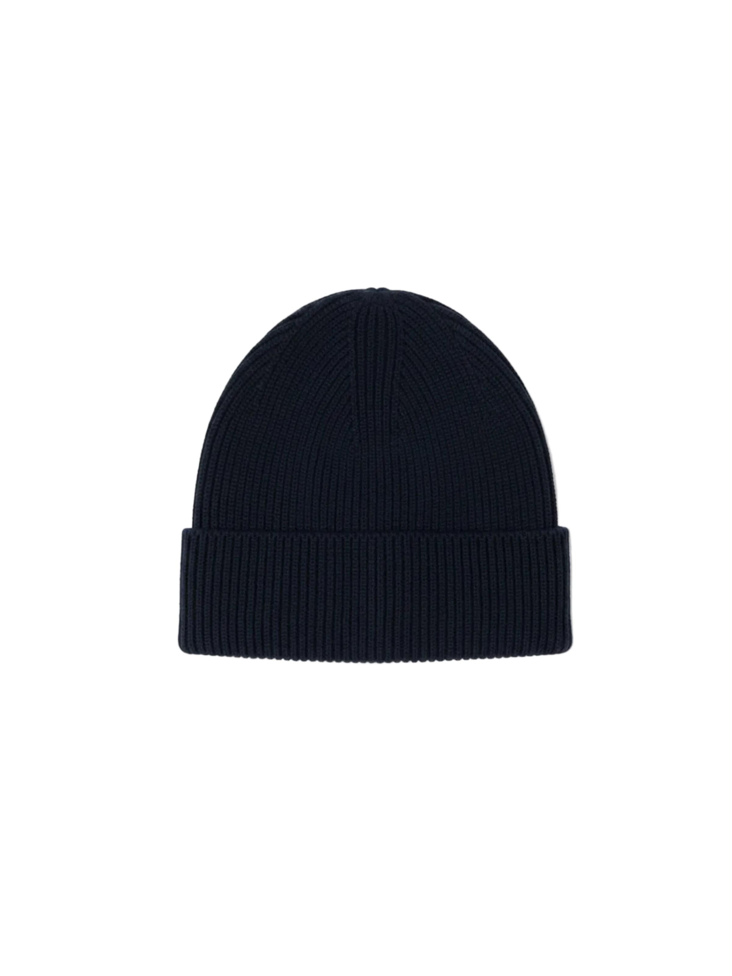 GOBI Cashmere Mössa 'Ribbed Chunky Beanie' i blå