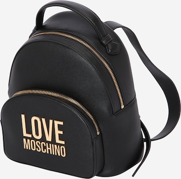 Love Moschino Ryggsekk i svart: forside