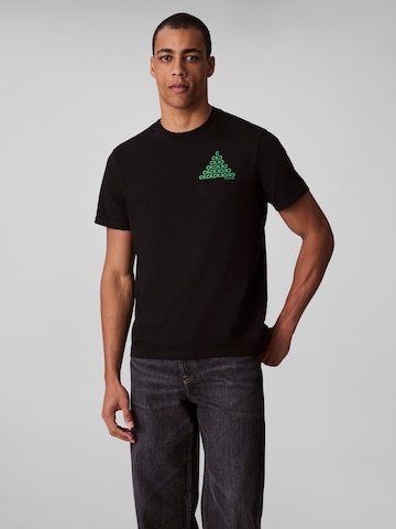 Calvin Klein Jeans T-Shirt in Schwarz: Vorderseite