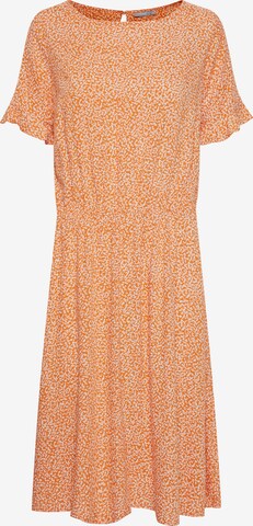 Fransa Dress in Orange: front