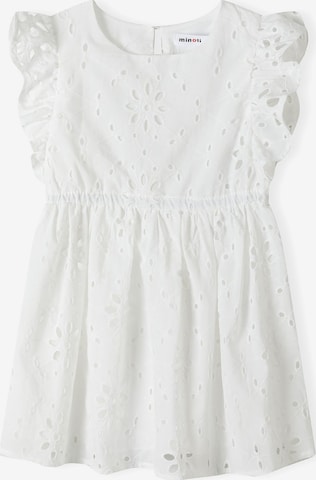 MINOTI Φόρεμα σε λευκό: μπροστά