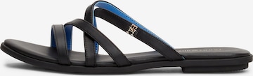 Sandales TOMMY HILFIGER en noir : devant