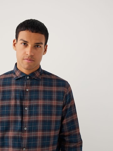 Next Regular fit Риза в синьо