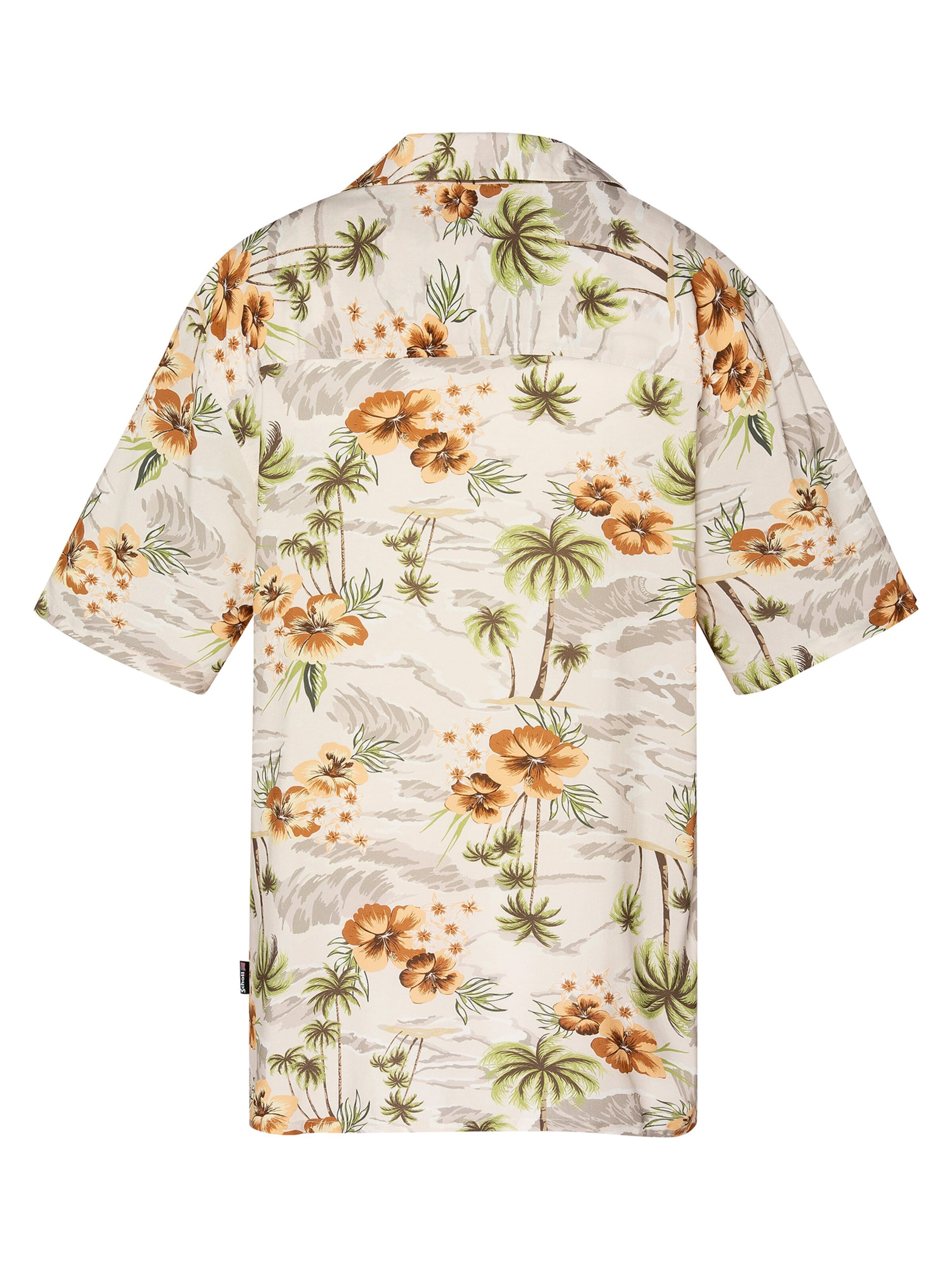 Coupe regular Chemise Schott NYC en beige