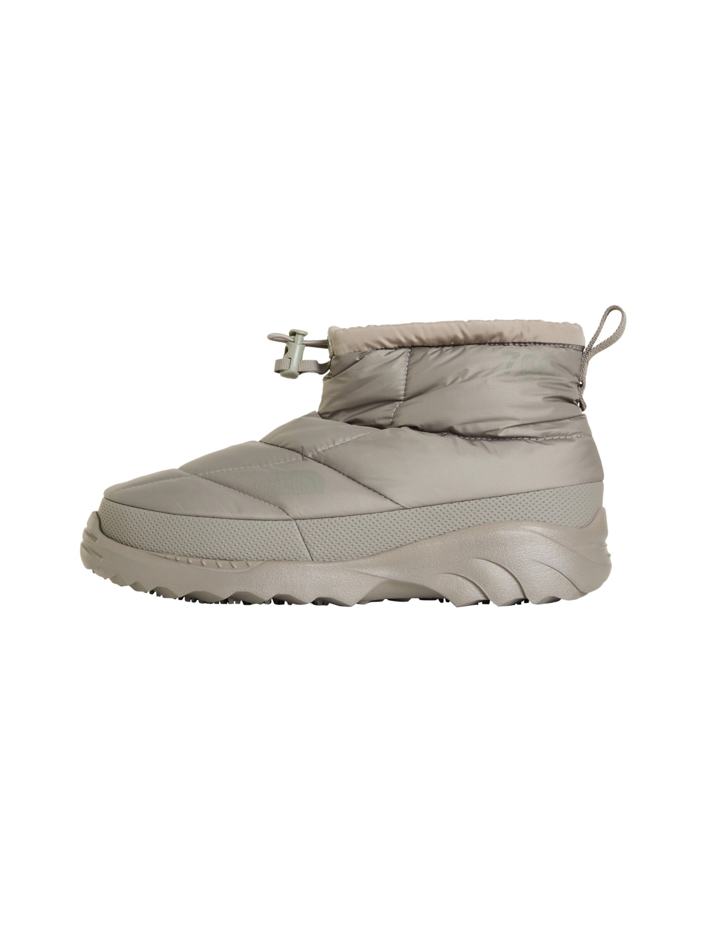 pelēks THE NORTH FACE Klasiski zābaki 'Nuptse'
