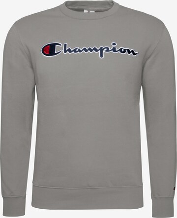 Champion Authentic Athletic Apparel Sweatshirt in Grey: front