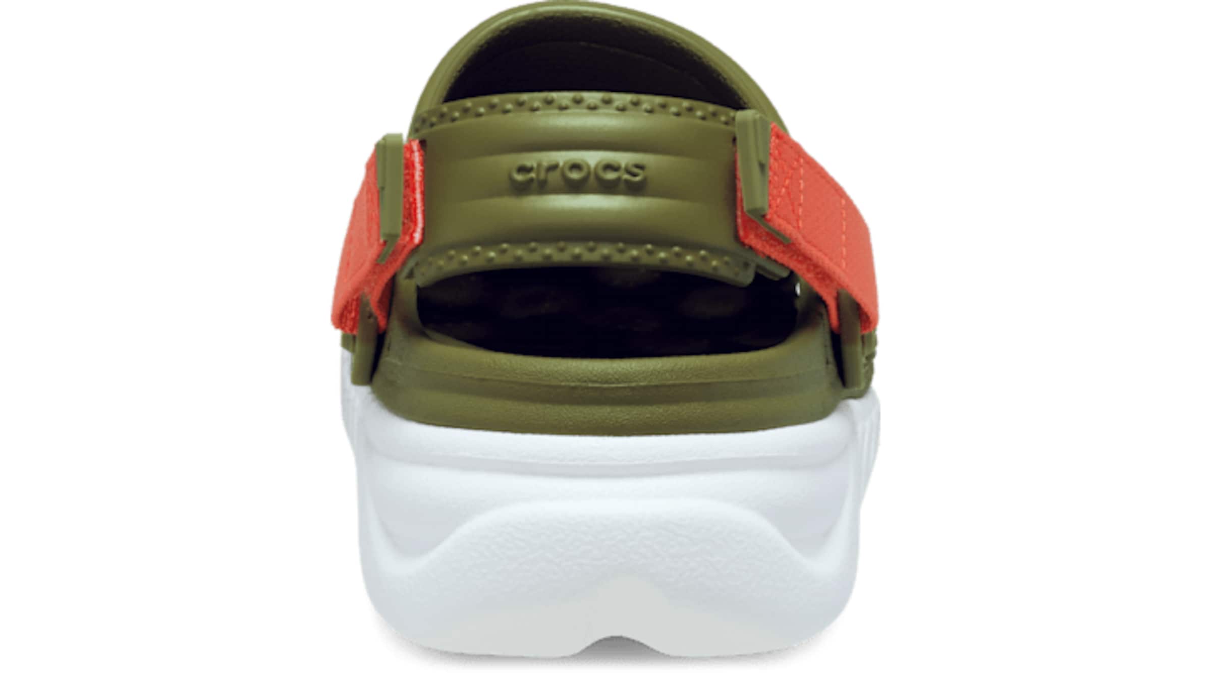 Crocs Сабо 'Duet Max' в Зеленый