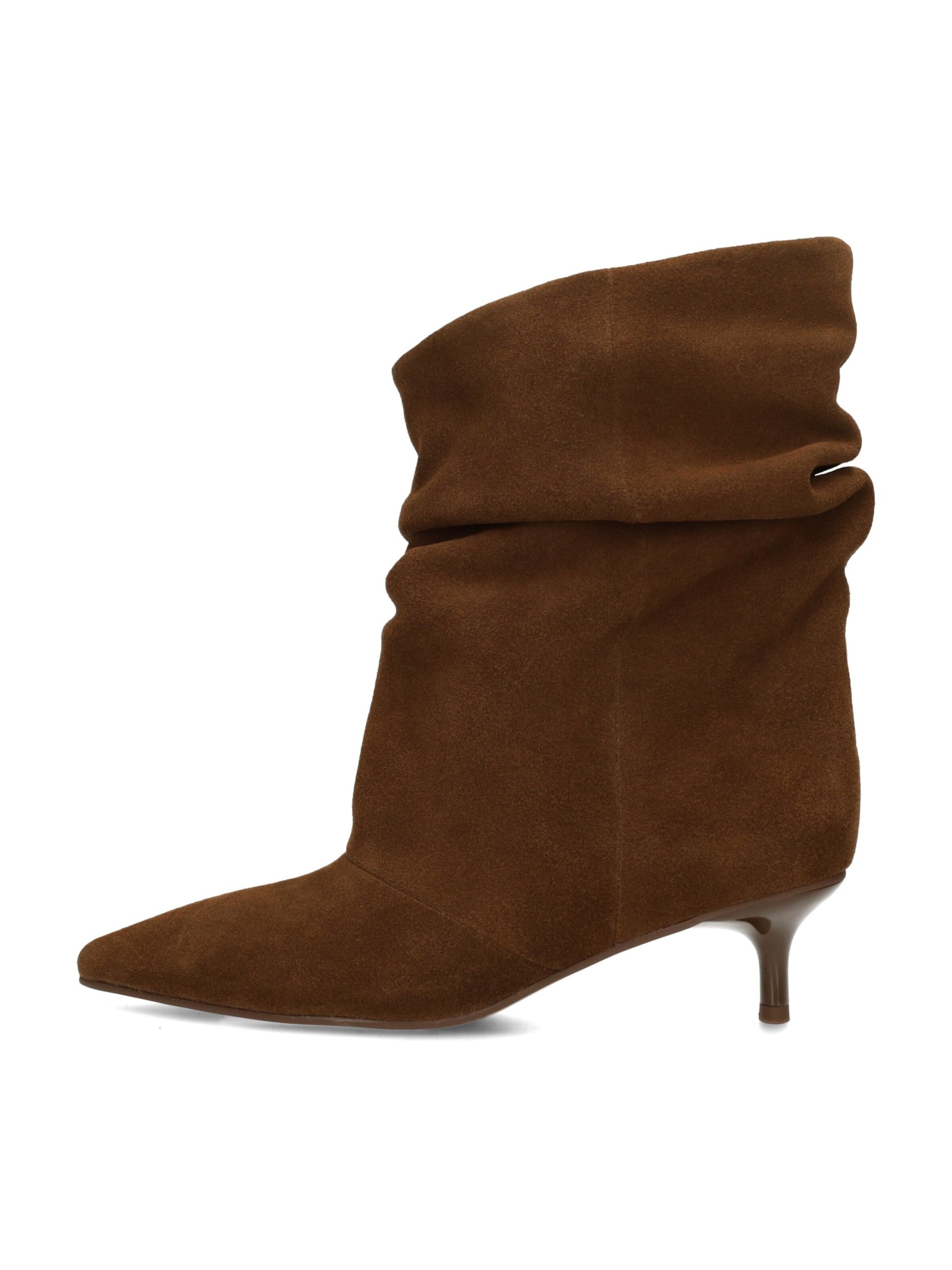 Poelman Booties 'Luan' in Brown: front